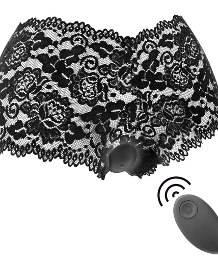 BLACK&SILVER - ZARA REMOTE CONTROL STIMULATOR WITH FREE PANTY BLACK&SILVER - ZARA REMOTE CONTROL STIMULATOR WITH FREE PANTY