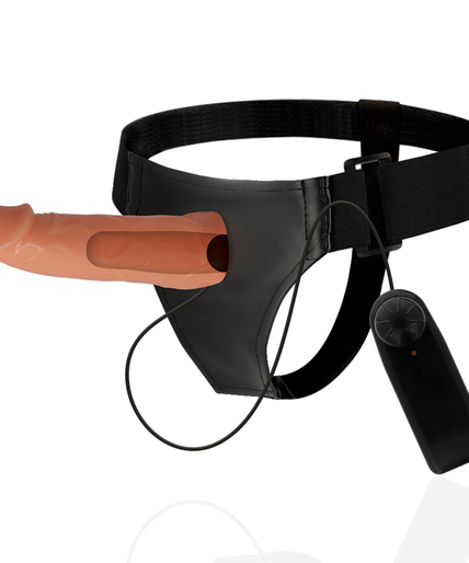 HARNESS ATTRACTION - WILLIAN HOLLOW RNES WITH VIBRATOR 17 CM -O- 4.5 CM HARNESS ATTRACTION - WILLIAN HOLLOW RNES WITH VIBRATOR 17 CM -O- 4.5 CM