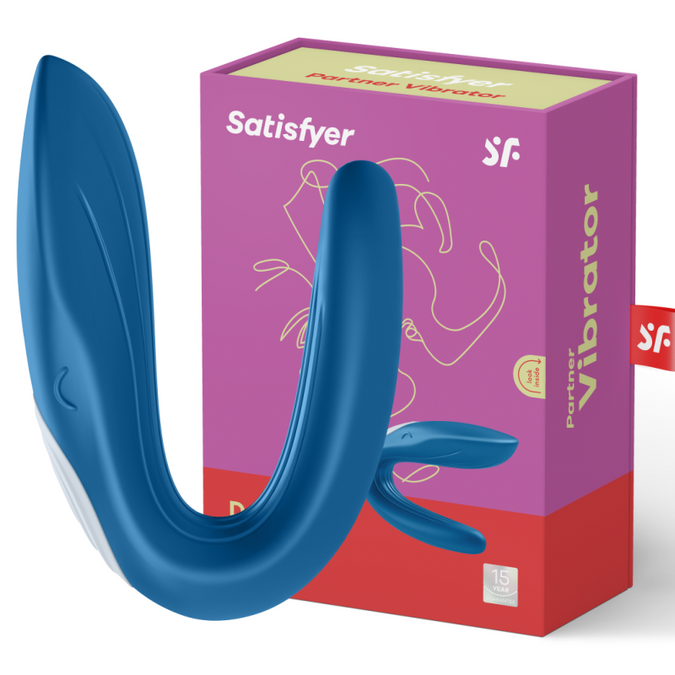 Satisfyer – Partner-Spielzeug Wal Vibrator zur Stimulation beider Partner 2020 Edition