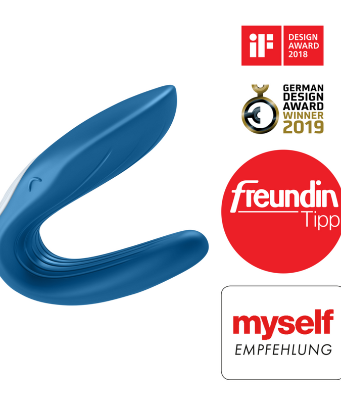 Satisfyer – Partner-Spielzeug Wal Vibrator zur Stimulation beider Partner 2020 Edition
