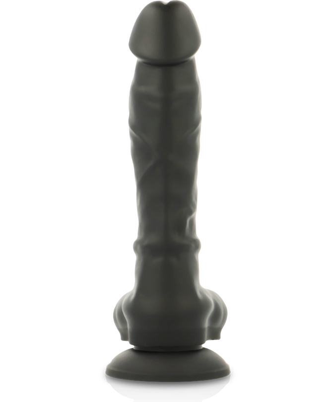 COCK MILLER - DILDO REALISTISCHE SILICONE DICHTHEID ARTICULEERBAAR ZWART 18 CM
