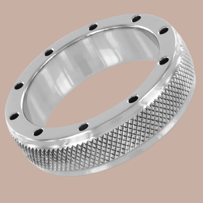 Metal Hard – metalen ring voor penis en testikels 55mm