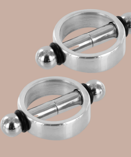 Metal Hard – Magnetic Nipple Clamps – Pair Metal Hard – Magnetic Nipple Clamps – Pair