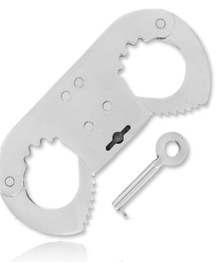 METAL HARD - THUMB CUFF METAL FINGER HANDCUFFS METAL HARD - THUMB CUFF METAL FINGER HANDCUFFS