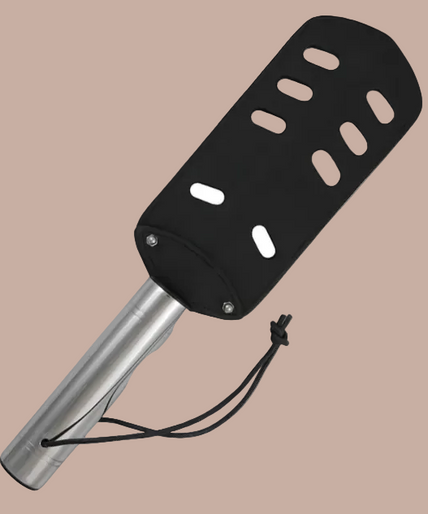 Metal Hard – The Paddle – Original Leather & Metal with Holes Metal Hard – The Paddle – Original Leather & Metal with Holes
