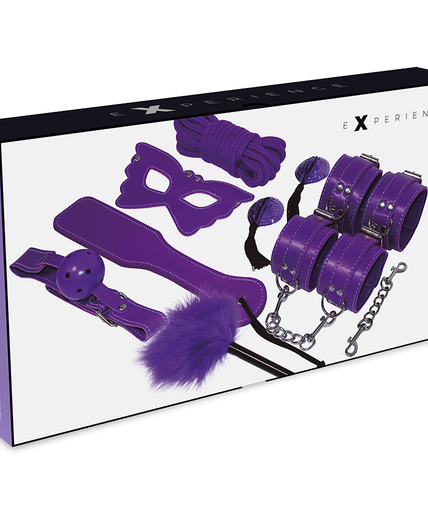 EXPERIENCE - BDSM FETISH KIT PURPLE SERIES EXPERIENCE - BDSM FETISH KIT PURPLE SERIES