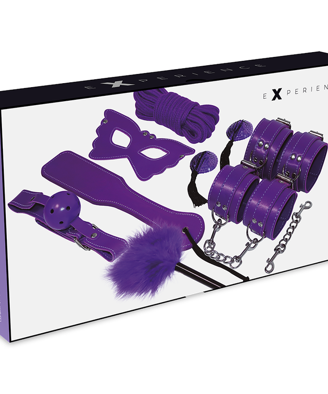 EXPERIENCE - BDSM FETISH KIT PURPLE SERIES