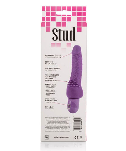 CALEXOTICS - POWER STUD CLITERRIFIC PURPLE VIBRATOR CALEXOTICS - POWER STUD CLITERRIFIC PURPLE VIBRATOR