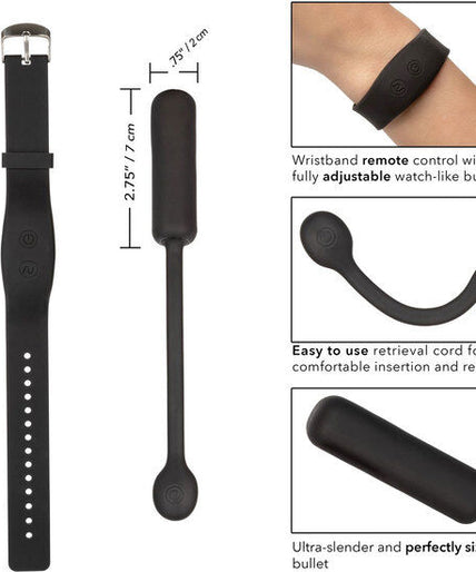 CALEXOTICS - WRISTBAND REMOTE PETITE BULLET CALEXOTICS - WRISTBAND REMOTE PETITE BULLET