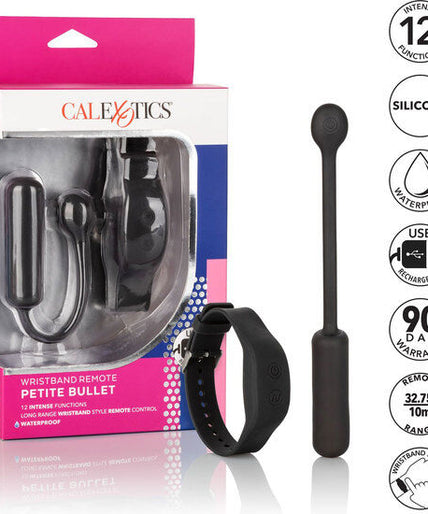 CALEXOTICS - WRISTBAND REMOTE PETITE BULLET CALEXOTICS - WRISTBAND REMOTE PETITE BULLET