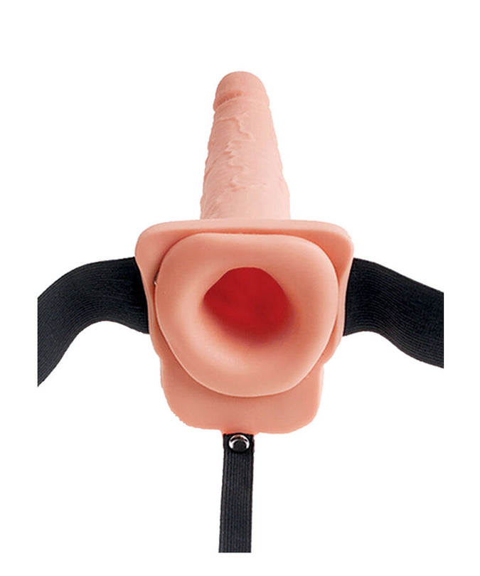 FETISH FANTASY SERIES - HARNESS WITH DONG 9 CUM