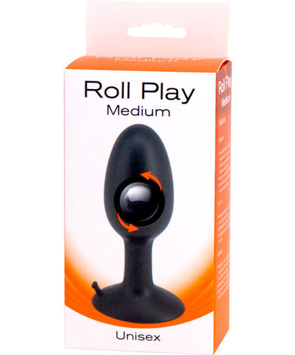 SEVEN CREATIONS - ROLL PLAY MEDIUM SILICONE PLUG SEVEN CREATIONS - ROLL PLAY MEDIUM SILICONE PLUG