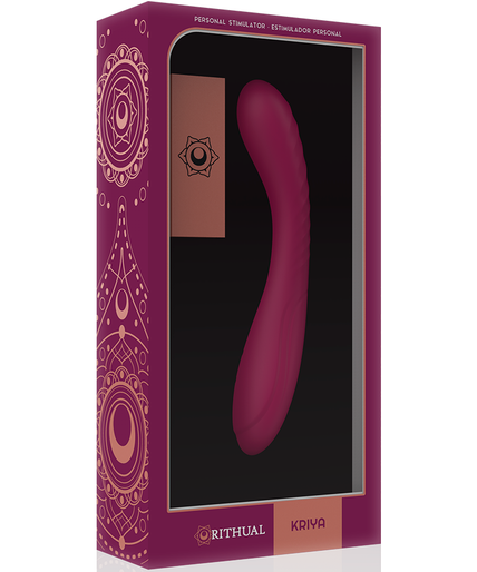 RITHUAL - ORCHID RECHARGEABLE G-POINT KRIYA STIMULATOR RITHUAL - ORCHID RECHARGEABLE G-POINT KRIYA STIMULATOR