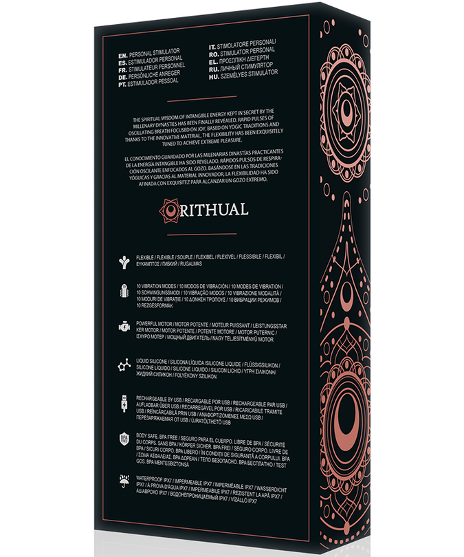 Pleasurements – Rithual – Kriya G – Spot Rechargeable Vibrator Black