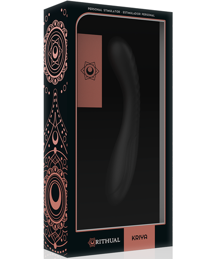 RITHUAL - KRIYA STIMULAODR RECHARGEABLE G-POINT BLACK RITHUAL - KRIYA STIMULAODR RECHARGEABLE G-POINT BLACK