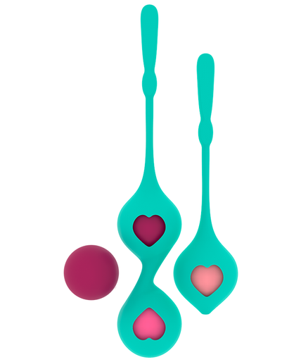 RITHUAL - DEVA AQUA GREEN PELVIC TRAINING SET RITHUAL - DEVA AQUA GREEN PELVIC TRAINING SET