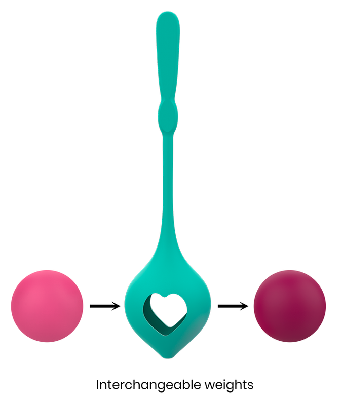 RITHUAL - DEVA AQUA GREEN PELVIC TRAINING SET