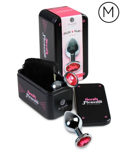 SECRETPLAY - PLUG ANAL FUCHSIA 8 CM SECRETPLAY - PLUG ANAL FUCHSIA 8 CM