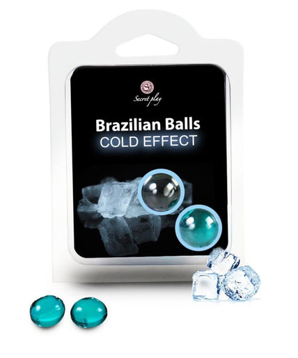 SECRETPLAY - BRAZILIAN BALLS COLD EFFECT 2 UNITS SECRETPLAY - BRAZILIAN BALLS COLD EFFECT 2 UNITS