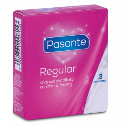 PASANTE - CONDOM REGULAR RANGE 3 UNITS PASANTE - CONDOM REGULAR RANGE 3 UNITS