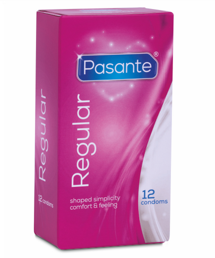 PASANTE - REGULAR CONDOMS 12 PACK PASANTE - REGULAR CONDOMS 12 PACK