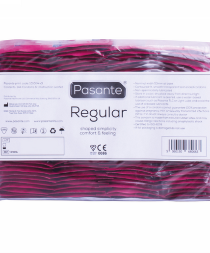 PASANTE - CONDOM REGULAR RANGE 144 UNITS PASANTE - CONDOM REGULAR RANGE 144 UNITS