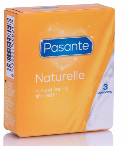 PASANTE - NATURELLE CONDOM 3 PACK PASANTE - NATURELLE CONDOM 3 PACK