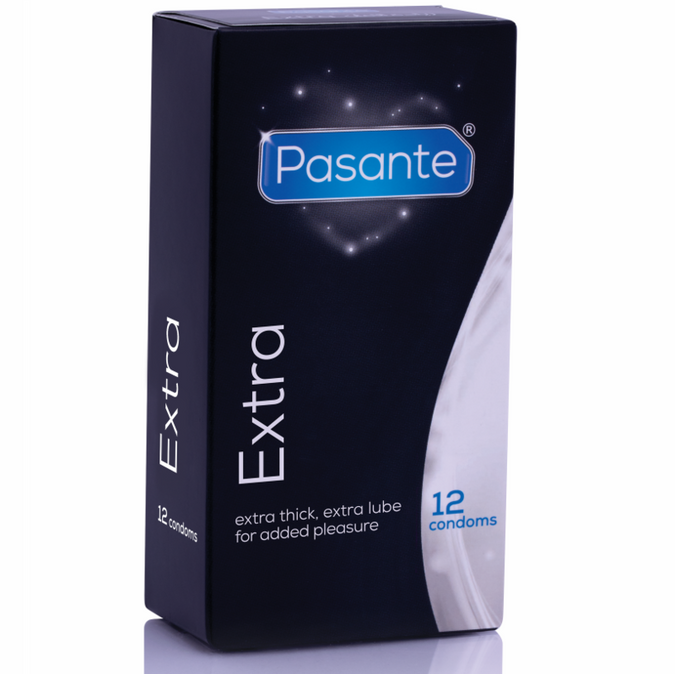 Pasante – Extra Condoom Extra Dik 12 Stuks