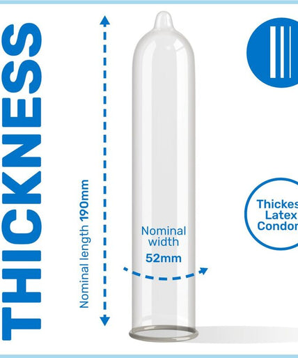 PASANTE - EXTRA CONDOM EXTRA THICK 3 UNITS PASANTE - EXTRA CONDOM EXTRA THICK 3 UNITS