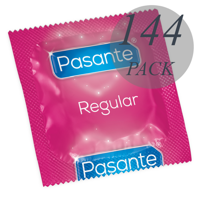 PASANTE - CONDOM REGULAR ASSORTIMENT 144 STUKS