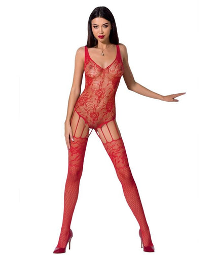 PASSION - WOMAN BS074 BODYSTOCKING ÉÉN MAAT ROOD PASSION - WOMAN BS074 BODYSTOCKING ÉÉN MAAT ROOD