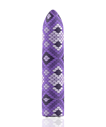CUSTOM BULLETS - RECHARGEABLE SNAKE PURPLE MAGNETIC BULLET 10 INTENSITIES CUSTOM BULLETS - RECHARGEABLE SNAKE PURPLE MAGNETIC BULLET 10 INTENSITIES