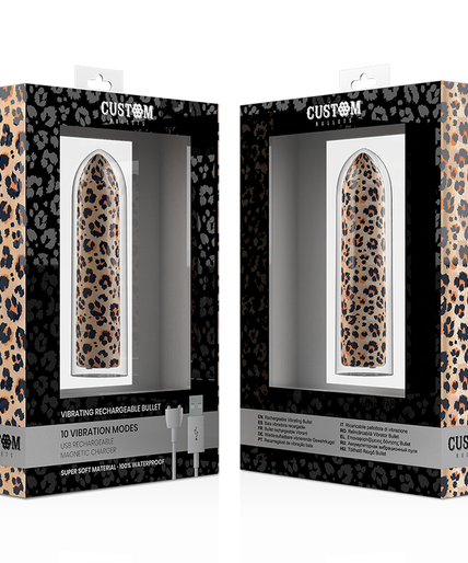 CUSTOM BULLETS - LEOPARD MAGNETIC 10 INTENSITIES CUSTOM BULLETS - LEOPARD MAGNETIC 10 INTENSITIES