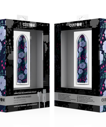 CUSTOM BULLETS - SPRING MAGNETIC BULLET 10 INTENSITIES CUSTOM BULLETS - SPRING MAGNETIC BULLET 10 INTENSITIES