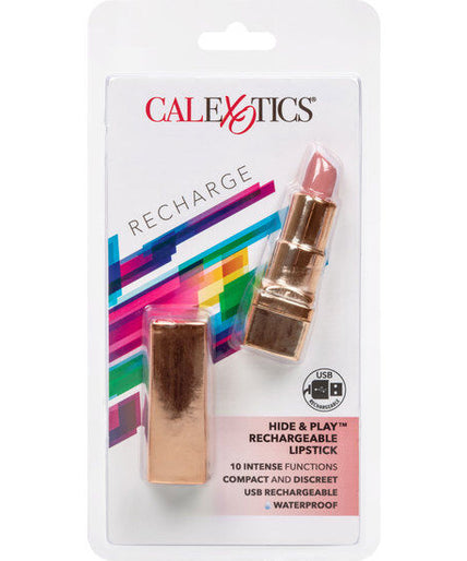 CALEXOTICS - BALA OPLAADBARE LIPSTICK HIDE & PLAY ZACHTROZE CALEXOTICS - BALA OPLAADBARE LIPSTICK HIDE & PLAY ZACHTROZE