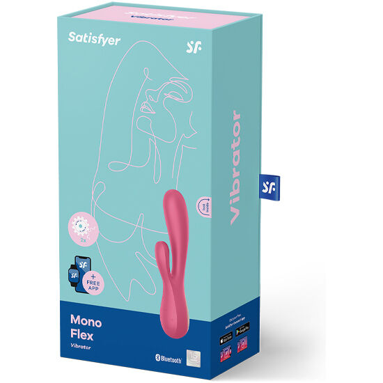 Satisfyer – Mono Flex Rood Met App
