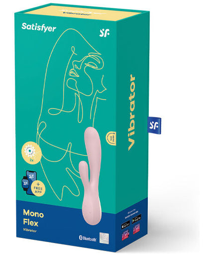 SATISFYER - MONO FLEX PINK WITH APP SATISFYER - MONO FLEX PINK WITH APP