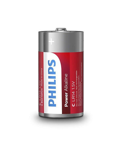 PHILIPS - POWER BATTERIES PILA C LR14 PACK 2 PHILIPS - POWER BATTERIES PILA C LR14 PACK 2