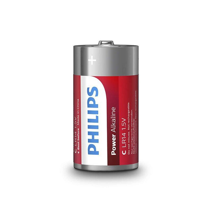 Philips – Power Batteries Pila C Lr14 Pack 2
