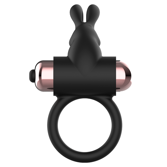 Coquette Chic Desire – Cockring met vibrator Zwart/Goud