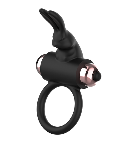 COQUETTE CHIC DESIRE - COCK RING WITH VIBRATOR BLACK/ GOLD COQUETTE CHIC DESIRE - COCK RING WITH VIBRATOR BLACK/ GOLD