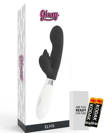 GLANZEND - ELVIS Rabbit ZWART GLANZEND - ELVIS Rabbit ZWART