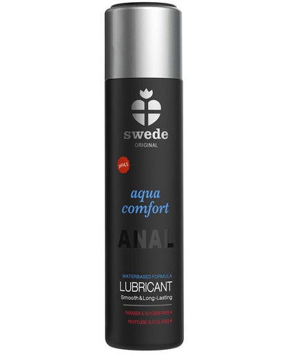 SWEDE - AQUA COMFORT ANAL GLIJMIDDEL OP WATERBASIS 60 ML SWEDE - AQUA COMFORT ANAL GLIJMIDDEL OP WATERBASIS 60 ML