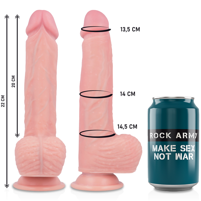 ROCKARMY - ROTATIE EN TRILLING HAWK REALISTISCH 22 CM -O- 4.6 CM
