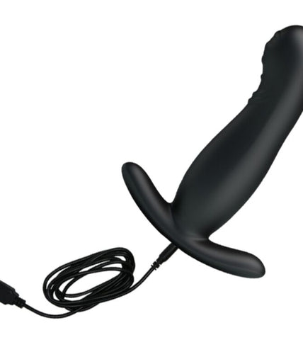 MR PLAY - RECHARGEABLE BLACK PROSTATE MASSAGER MR PLAY - RECHARGEABLE BLACK PROSTATE MASSAGER