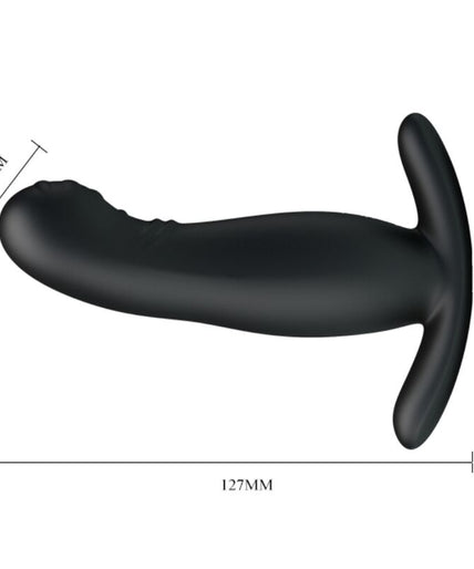 MR PLAY - RECHARGEABLE BLACK PROSTATE MASSAGER MR PLAY - RECHARGEABLE BLACK PROSTATE MASSAGER