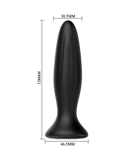 MR PLAY - RECHARGEABLE BLACK VIBRATOR ANAL PLUG MR PLAY - RECHARGEABLE BLACK VIBRATOR ANAL PLUG