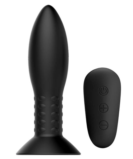 MR PLAY - PLUG WITH BLACK ROTATING BALLS REMOTE CONTROL MR PLAY - PLUG WITH BLACK ROTATING BALLS REMOTE CONTROL