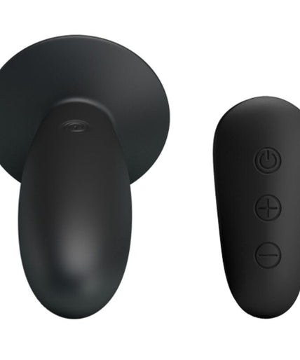 MR PLAY - ANAL PLUG WITH VIBRATION BLACK REMOTE CONTROL MR PLAY - ANAL PLUG WITH VIBRATION BLACK REMOTE CONTROL