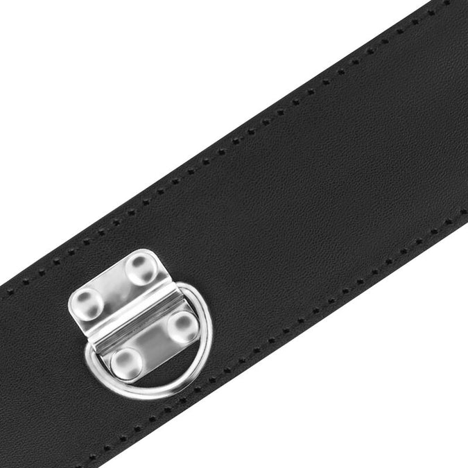 Darkness – BDSM Halsband Mit Schwarzem Schloss